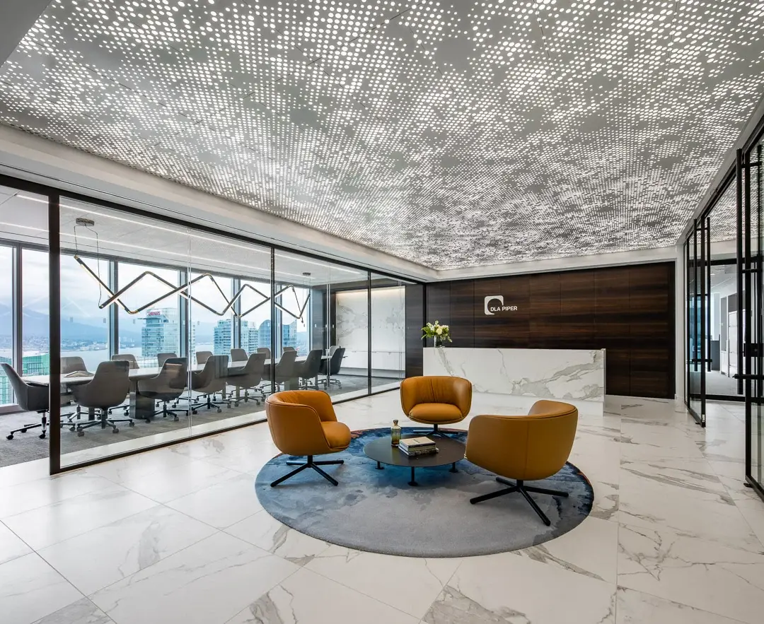 Workplace interior for DLA Piper