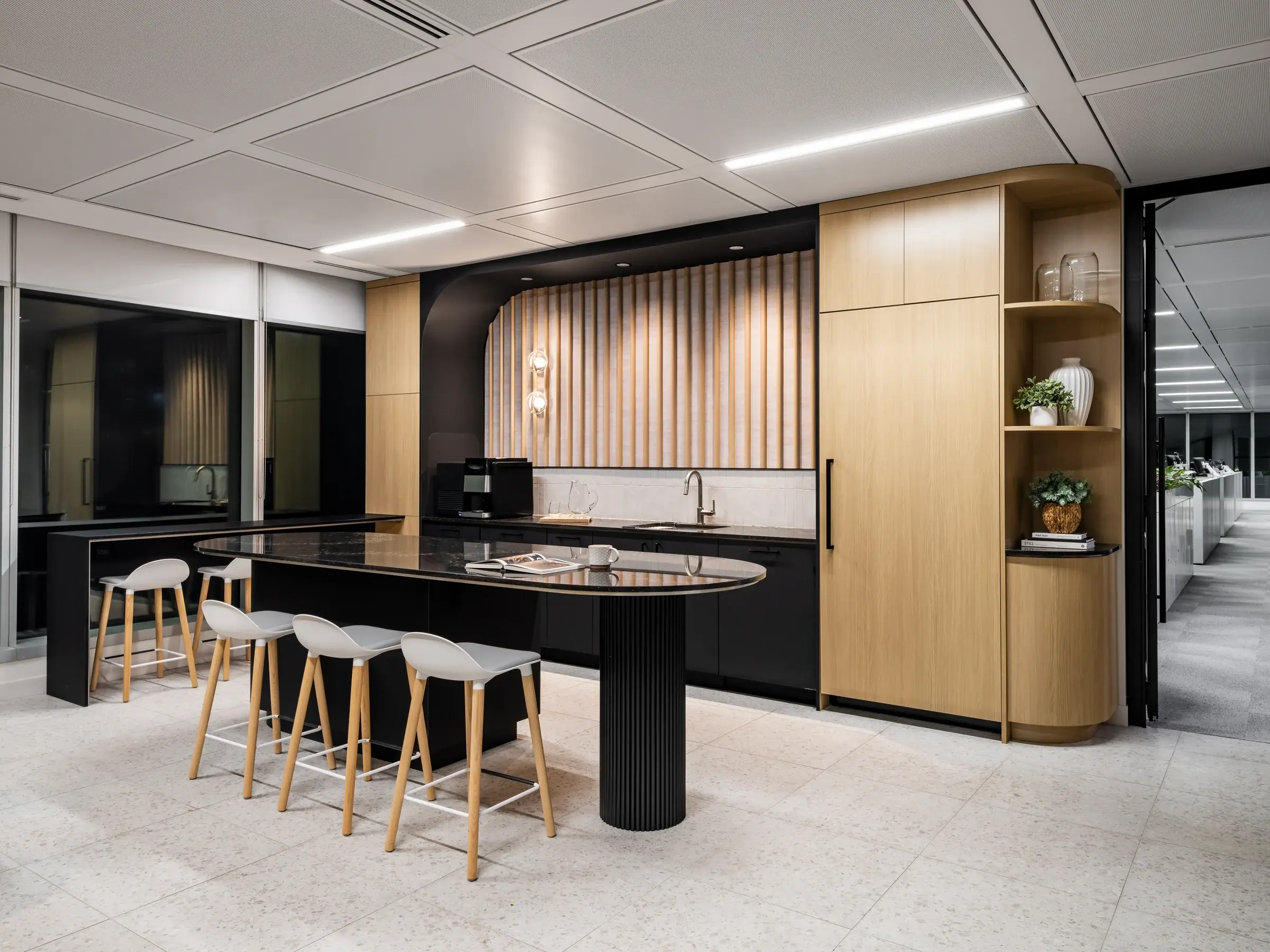 Workplace interior for Waypoint